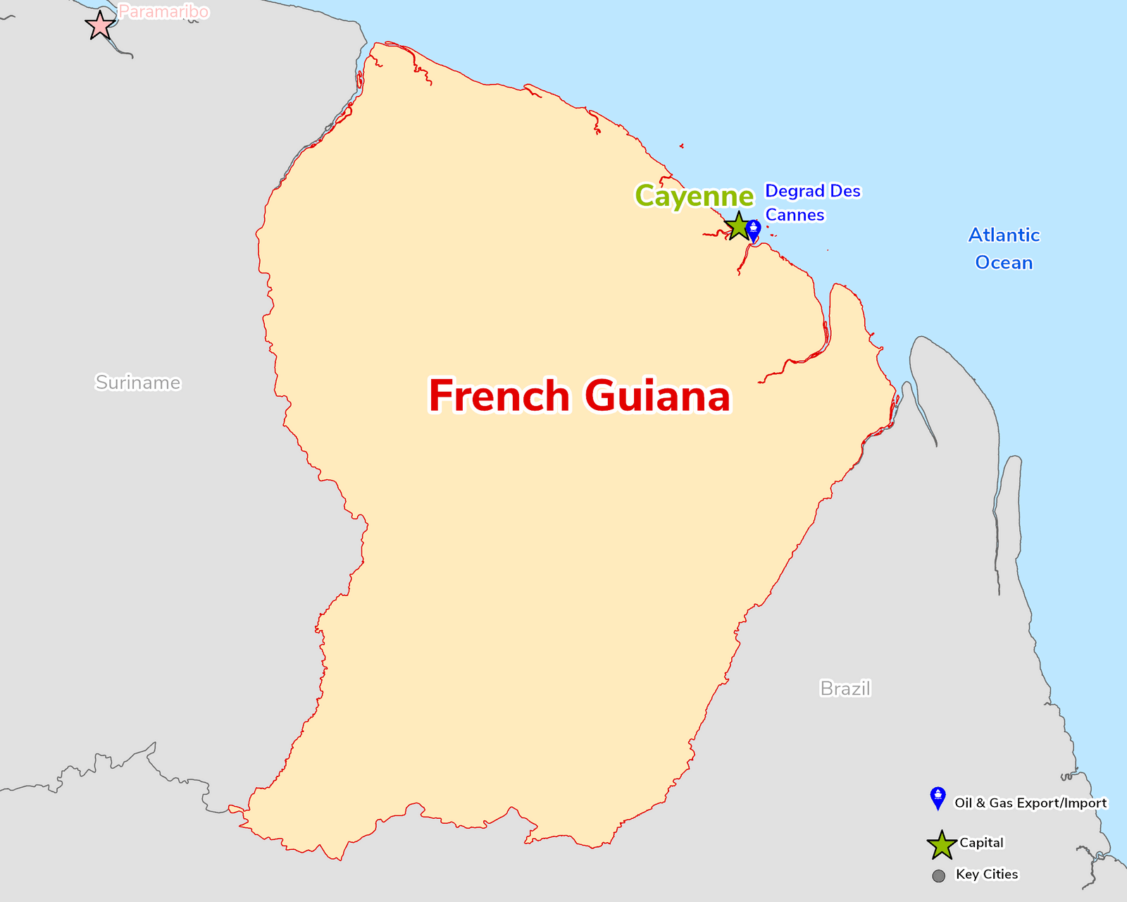 Oil & Gas Advisors Country French Guiana
